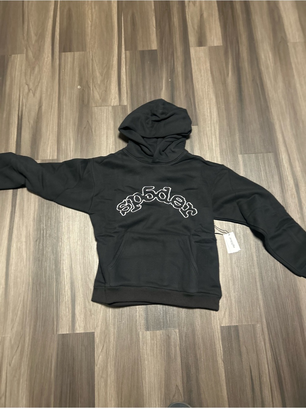 Black sp5der hoodie